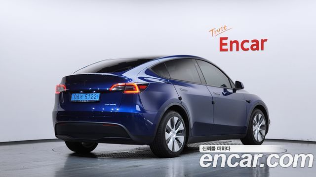 Tesla Model Y из Кореи Encar