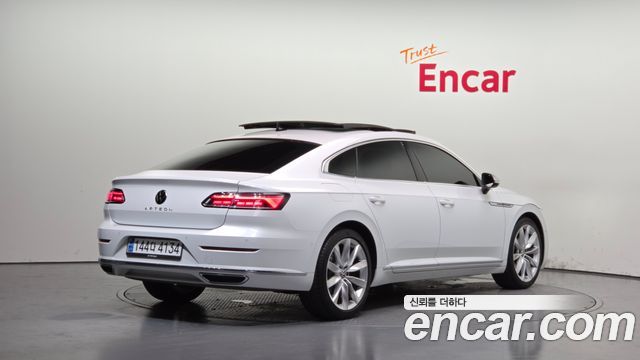 Volkswagen Arteon из Кореи Encar