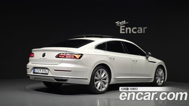 Volkswagen Arteon из Кореи Encar