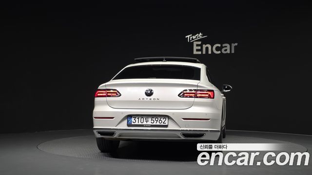 Volkswagen Arteon из Кореи Encar