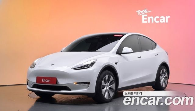Tesla Model Y Standard Range RWD — пробег 28 695 км — фото 1 из 5