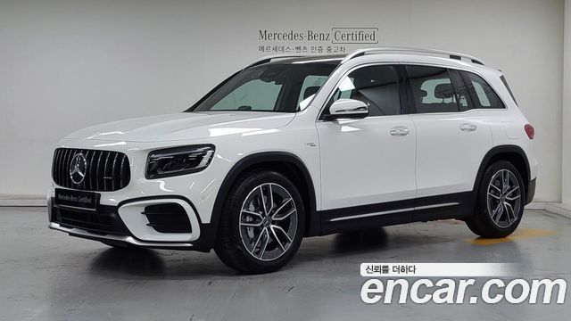 Mercedes-Benz GLB-Class AMG GLB35 4MATIC — пробег 27 км — фото 1 из 5