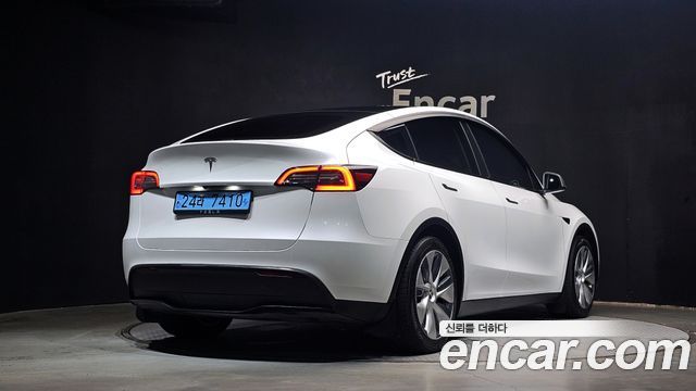 Tesla Model Y из Кореи Encar