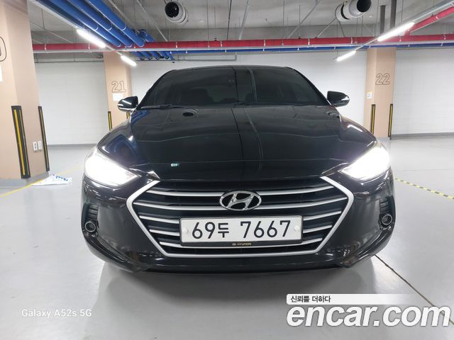 Hyundai AVANTE из Кореи Encar