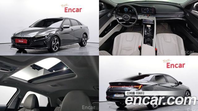 Hyundai AVANTE из Кореи Encar