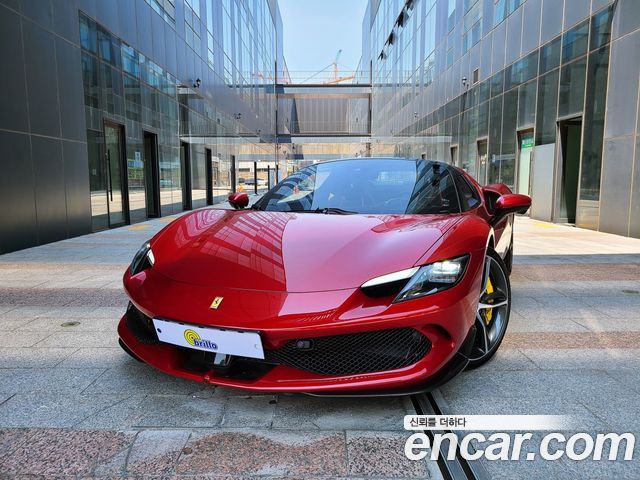 Ferrari 296 из Кореи Encar