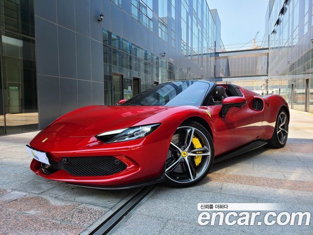 Ferrari 296 из Кореи Encar
