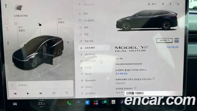 Tesla Model Y из Кореи Encar