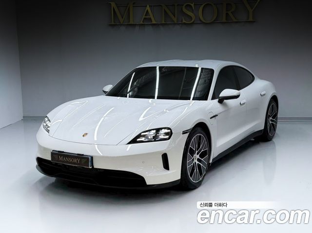 Porsche Taycan из Кореи Encar