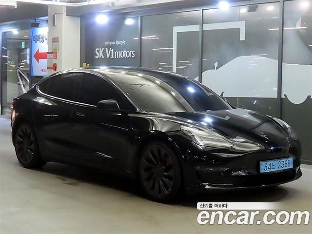 Tesla Model 3 из Кореи Encar