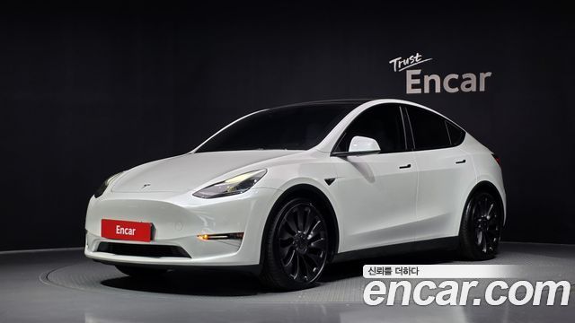 Tesla Model Y из Кореи Encar