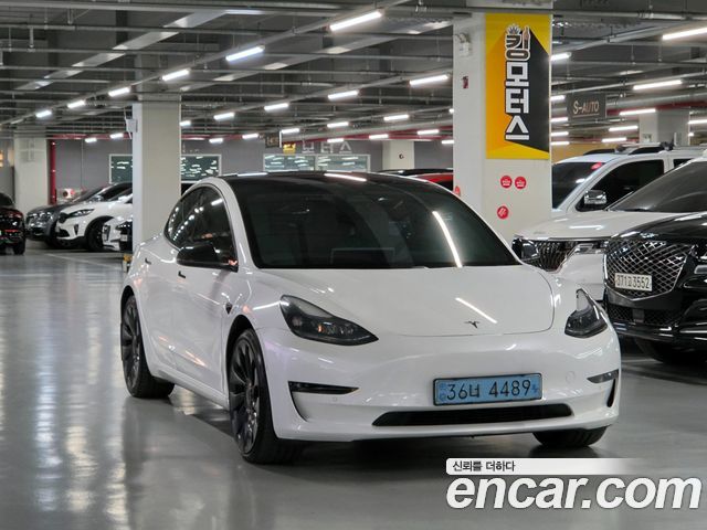 Tesla Model 3 из Кореи Encar