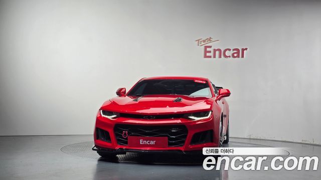Chevrolet (Daewoo) Camaro SS 6.2 V8 Volcano Red — пробег 86 355 км — фото 3 из 5