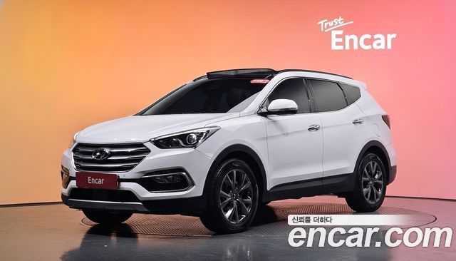 Hyundai Santafe из Кореи Encar