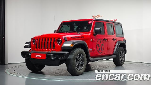 Jeep Wrangler из Кореи Encar