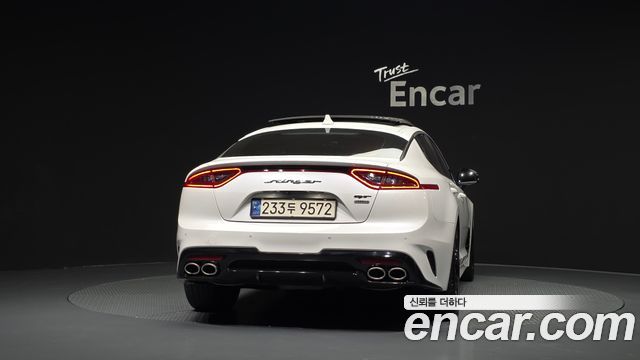 Kia Stinger из Кореи Encar