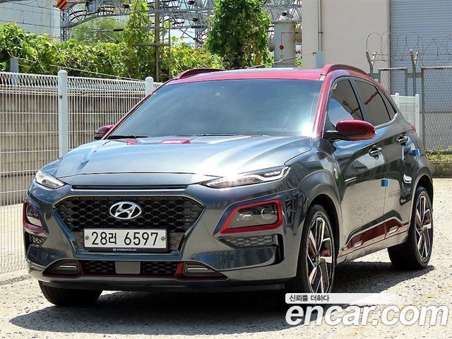 Hyundai Kona из Кореи Encar