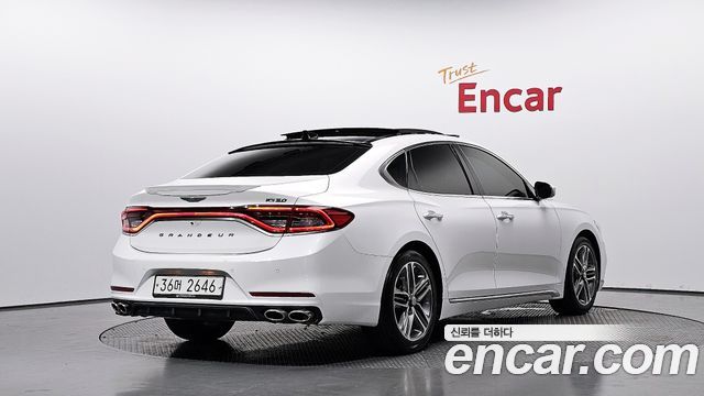 Hyundai Grandeur из Кореи Encar
