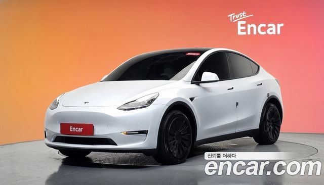 Tesla Model Y из Кореи Encar