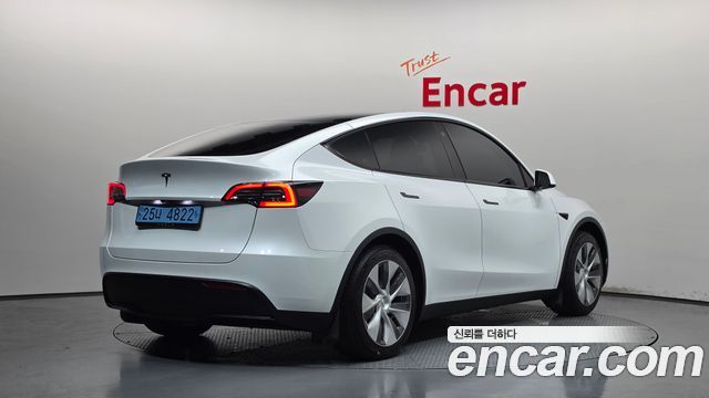 Tesla Model Y из Кореи Encar