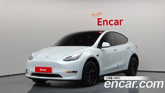 Tesla Model Y из Кореи Encar