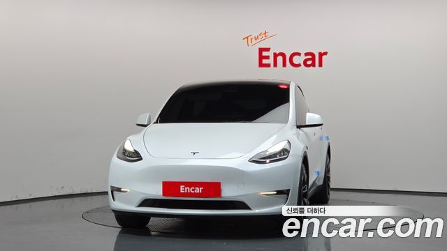 Tesla Model Y из Кореи Encar