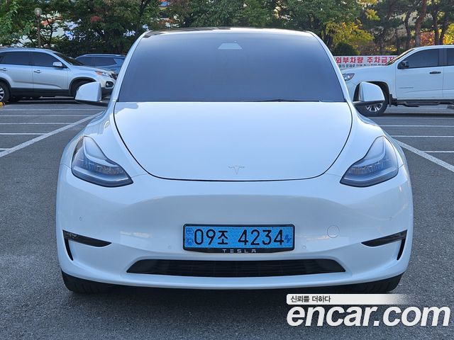 Tesla Model Y из Кореи Encar