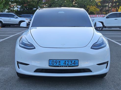 Tesla Model Y Standard Range RWD — пробег 56 590 км — фото 1 из 5