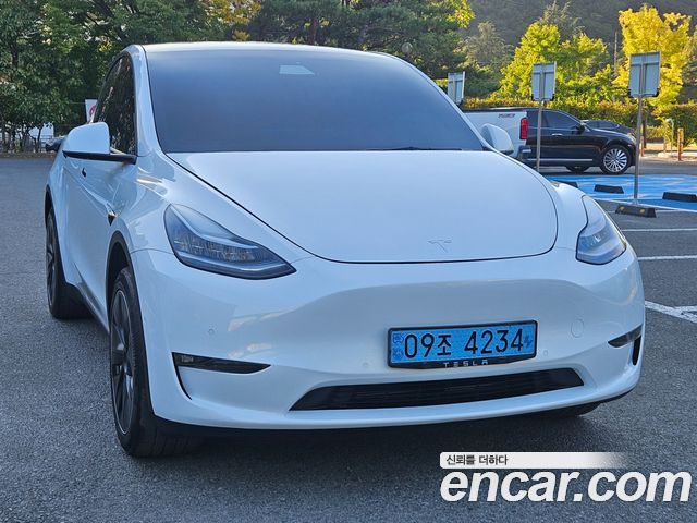 Tesla Model Y из Кореи Encar