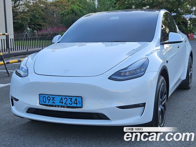 Tesla Model Y из Кореи Encar