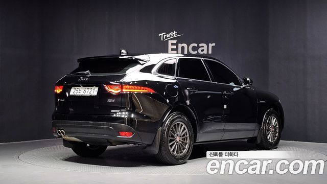 Jaguar F-PACE из Кореи Encar
