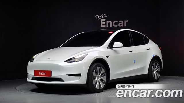 Tesla Model Y из Кореи Encar