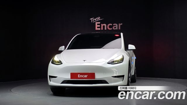 Tesla Model Y из Кореи Encar