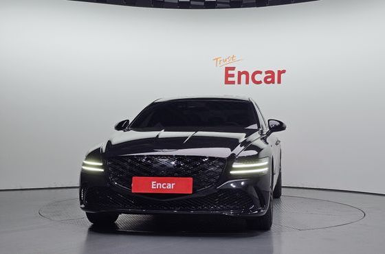 Genesis G80 Gasoline 2.5 Turbo AWD Black — пробег 8 383 км — фото 3 из 5