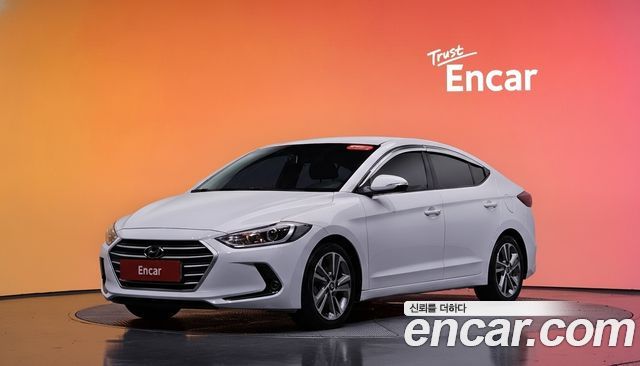 Hyundai AVANTE из Кореи Encar