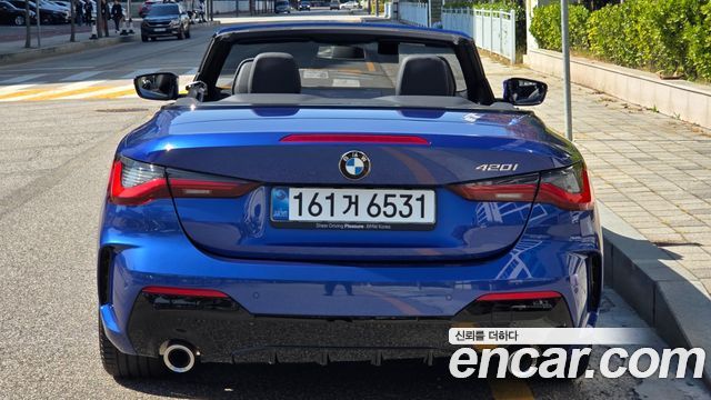 BMW 4-Series 420i M Sport Convertible — пробег 8 846 км — фото 4 из 5