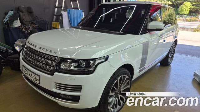 Land Rover Range Rover из Кореи Encar