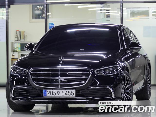 Mercedes-Benz S-Class S580L 4MATIC — пробег 3 800 км — фото 1 из 5