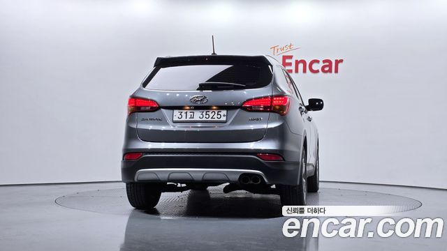 Hyundai Santafe Diesel(e-VGT) 2.0 2WD Premium — пробег 137 619 км — фото 4 из 5