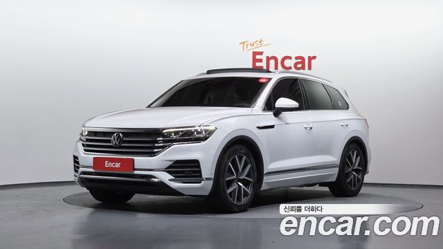 Volkswagen Touareg из Кореи Encar