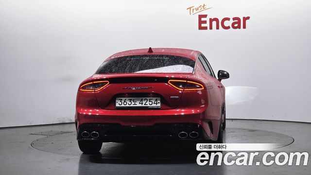 Kia Stinger из Кореи Encar