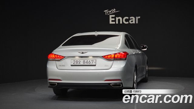 Hyundai Genesis из Кореи Encar