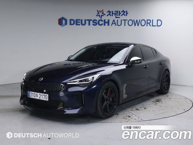 Kia Stinger из Кореи Encar