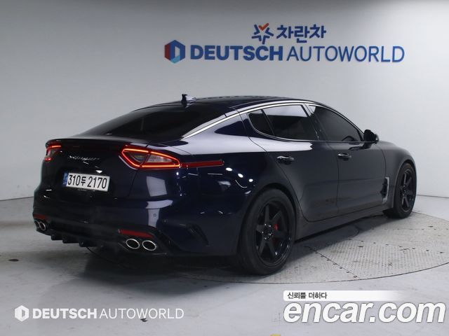 Kia Stinger из Кореи Encar