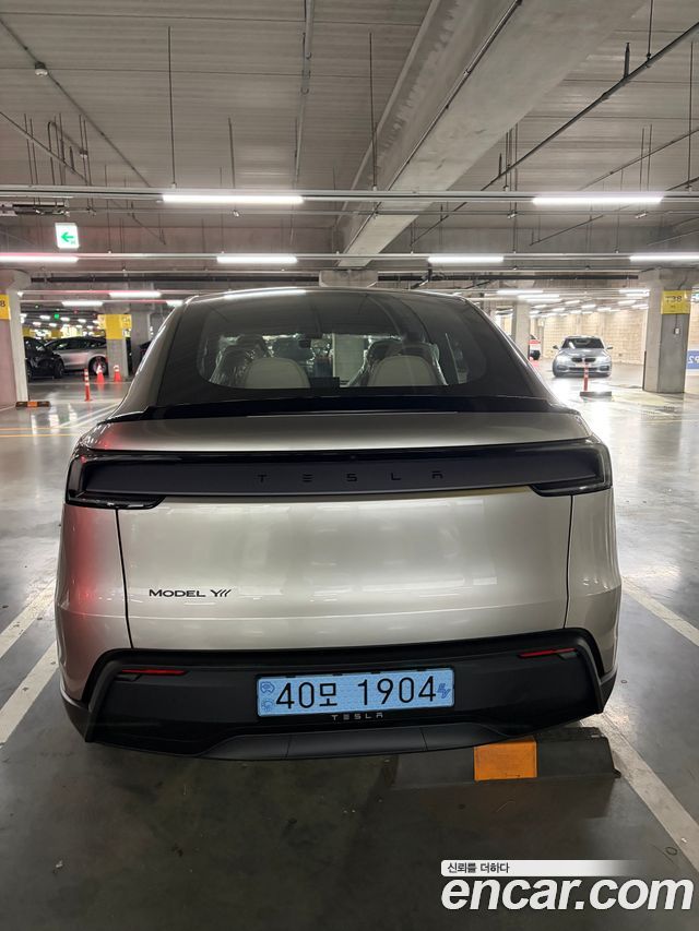 Tesla Model Y из Кореи Encar