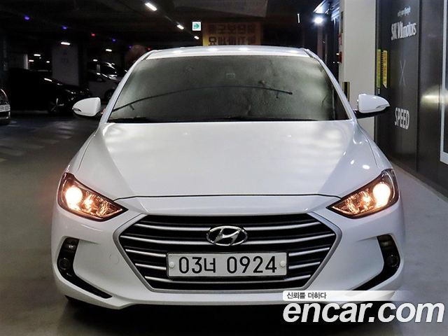 Hyundai AVANTE из Кореи Encar