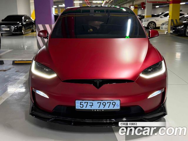 Tesla Model X из Кореи Encar