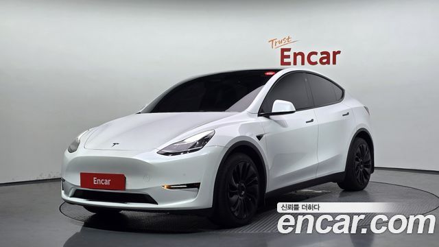 Tesla Model Y из Кореи Encar