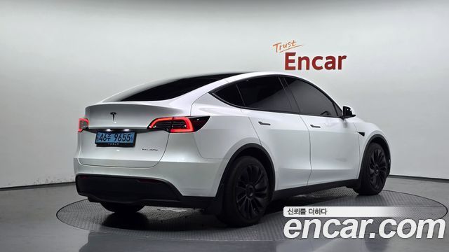 Tesla Model Y из Кореи Encar