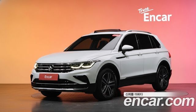 Volkswagen Tiguan из Кореи Encar
